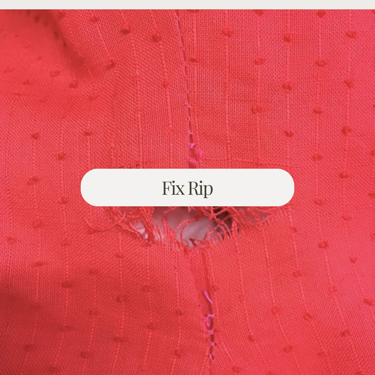 REPAIR YOUR CLOTHING - Fix a rip