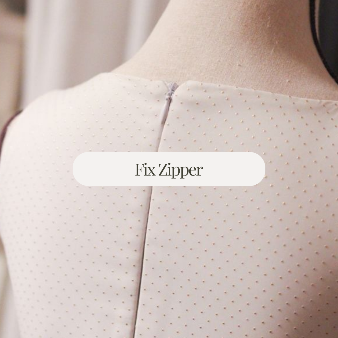 REPAIR YOUR CLOTHING - Zip Replacement (Under 20cm)