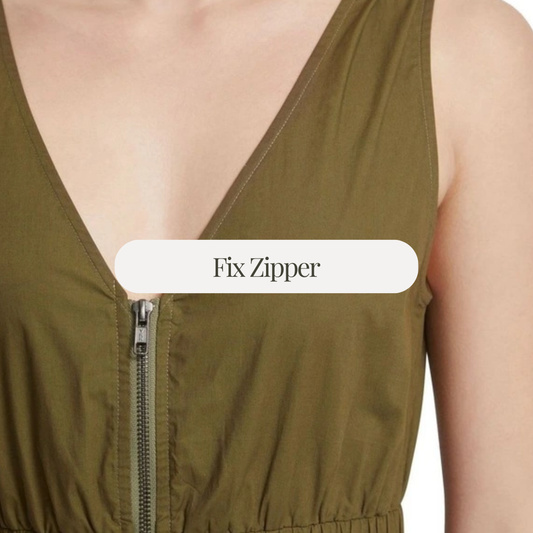 REPAIR YOUR CLOTHING - Zip Replacement (Under 50cm)