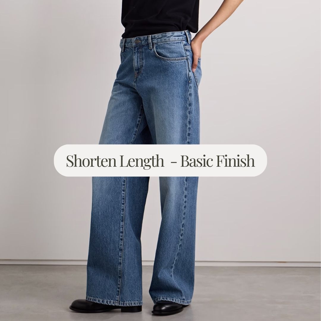 RESTYLE YOUR CLOTHING - Shorten Length (Basic finish)